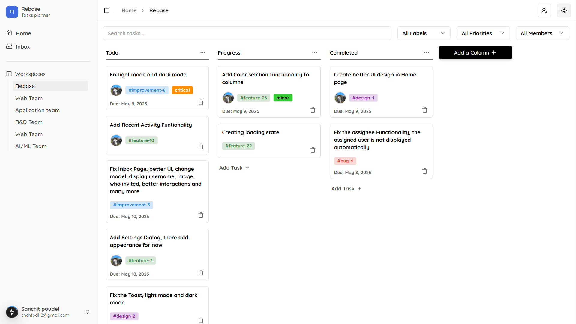 Application screenshot
